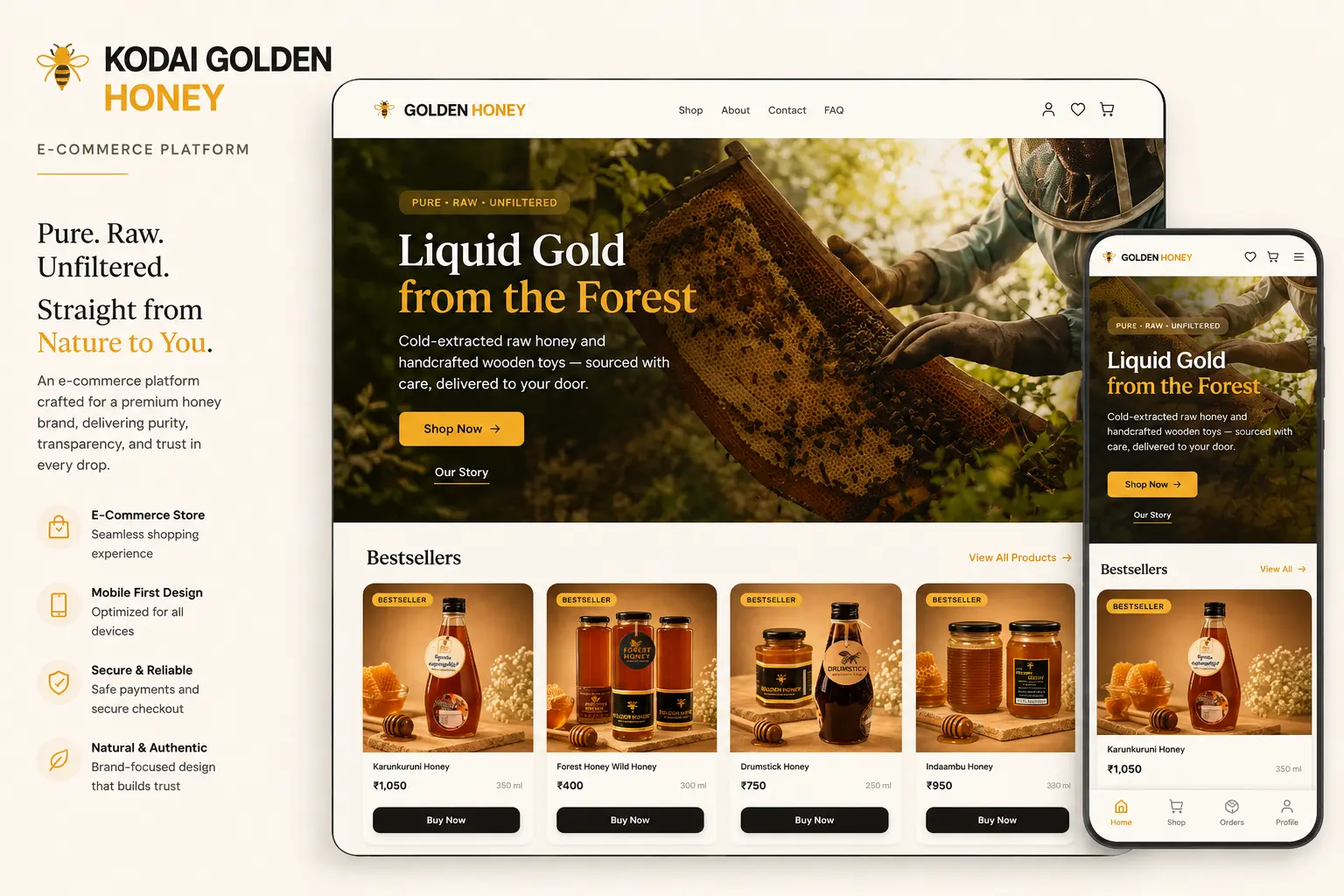 Kodai Golden Honey